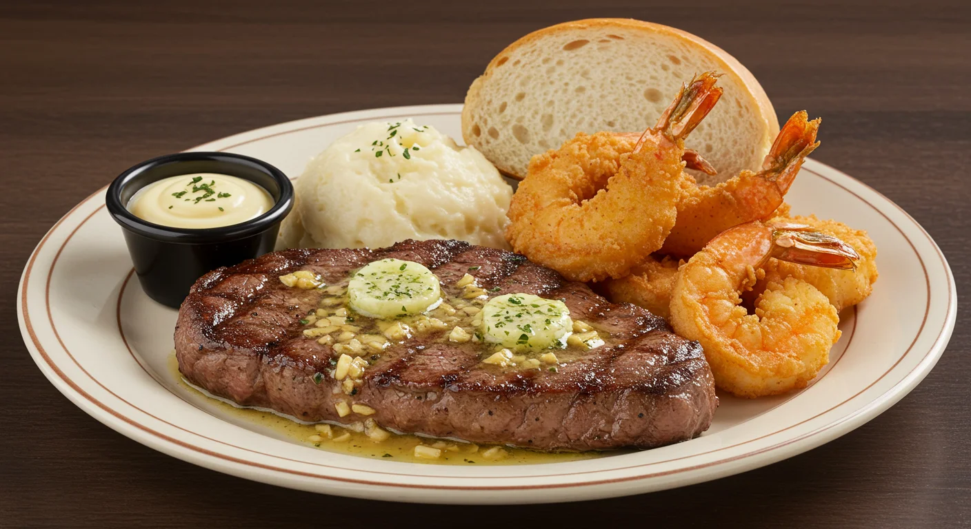 Cracker Barrel Seafood Menu with a variety of fish and shrimp dishes