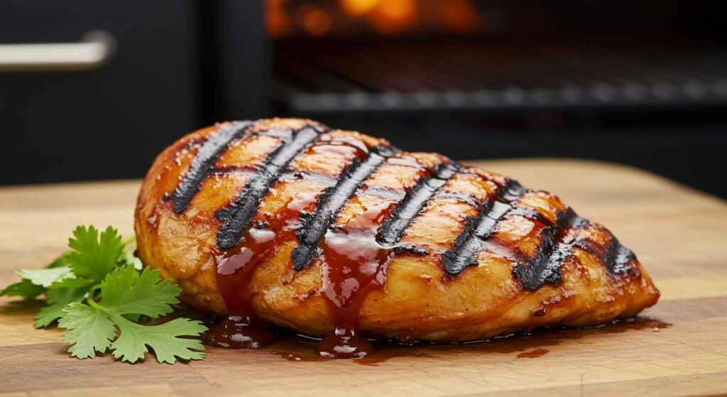 Cracker Barrel Smoky Southern Grilled Chicken Breast, seasoned and grilled to perfection